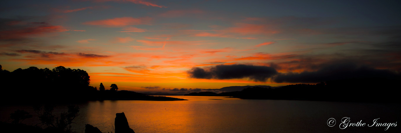 Sunrise on Douglas Lake, Sevierville, Tennessee