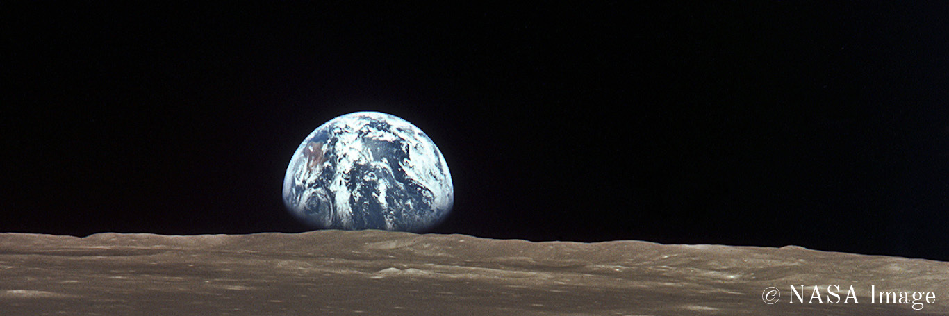 July 1969 Apollo 11 image of the Earth from the Moon